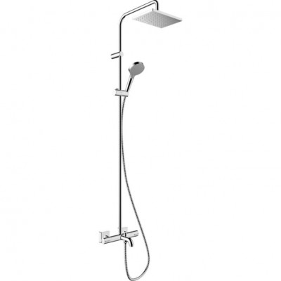 Душевая система наружного монтажа Hansgrohe Vernis Blend 230 Showerpipe Ecosmart 26098000